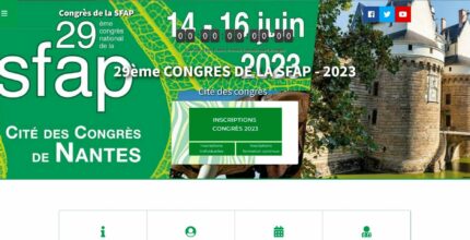 Nos bénévoles sont présents au 29ème congrès de la SFAP à Nantes