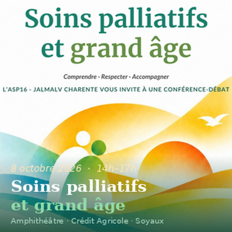 Conférence « Soins palliatifs et grand âge » – 8 octobre 2026